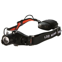 Lion Powerful 3 Watt LED Headlamp 3 Function Zoom 150 Lumen