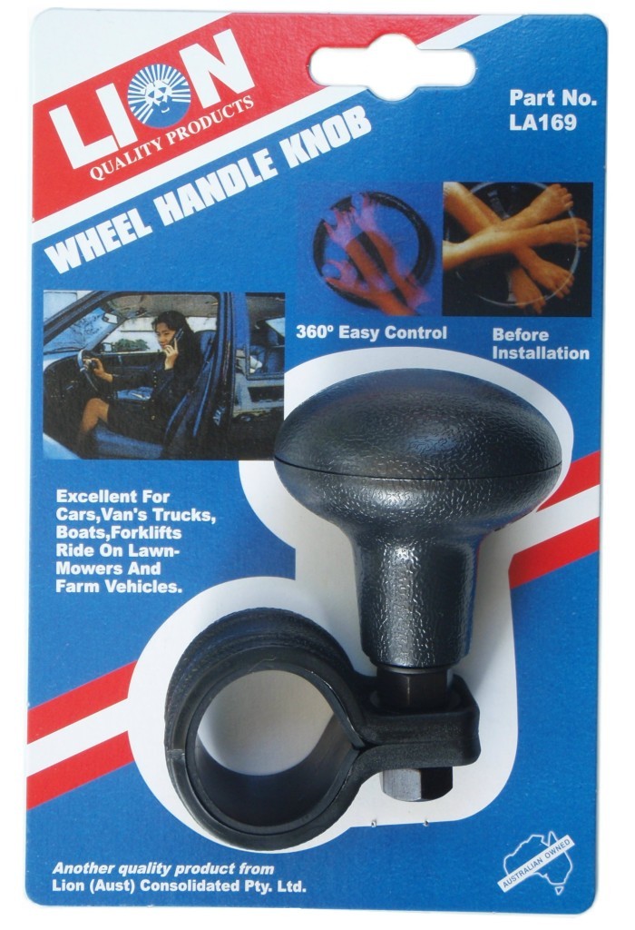 Lion Steering Wheel Spinner Knob