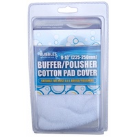 Pair Cotton Applicator Pads For Bubbles 10 Inch Orbital Polisher