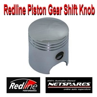 Redline Manual Gear Shift Knob Performance Chrome Piston Style