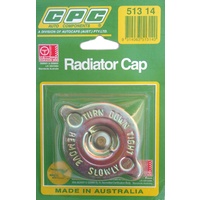 CPC Radiator Cap For Valiant Mitsubishi Galant Mercedes #513-14