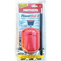 Mothers PowerBall 2 Foam Polishing Tool Metal Chrome Aluminium Plastic Polisher