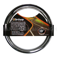 Drive Chrome Plated Steel Trim Rings Fit Stock Wheels 13, 14, 15, 16 Inch