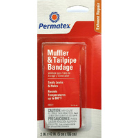Permatex Muffler & Tailpipe Bandage Exhaust Repair Seal Leaks & Holes