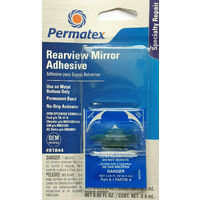 Permatex Rear View Mirror Adhesive Permanent Bond Metal to Glass