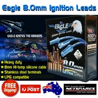 Eagle 8.0mm Heavy Duty Ignition Spark Plug Leads Holden Commodore VN 6 Cylinder
