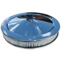 14 Inch Performance Chrome Air Cleaner Filter Suit Holley Carburettor