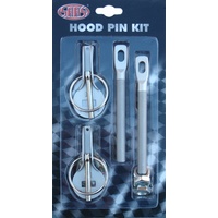SAAS Auto Bonnet Hood Pin Locking Kit For Racing Race Rally