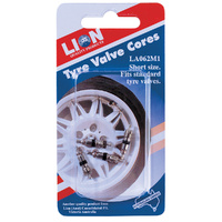 Lion Tyre Valve Core Short 4 Piece Auto Car Vehicle Wheel Tube