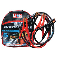 Lion 200 Amp Jumper Leads With Surge Protection Booster Cables