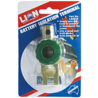 Lion Battery Isolation Terminal Security Isolator Anti Theft 12/24 Volt
