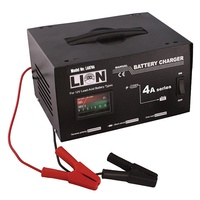 Lion Battery Charger 4 Amp Overload & Short Circuit Protection Car 4WD SUV Bike