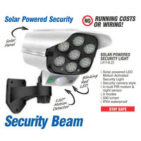 Lion Solar Powered Security Light LED Motion Activated
