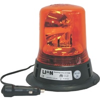 Lion 12 Volt QH Magnetic Base Revolving Amber Lamp