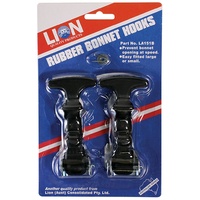 Lion Pair Rubber Bonnet Hooks Leyland Mini Moke Strap Tool Box Race Rally Kit