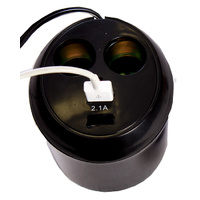 Lion Cup Holder USB Charger