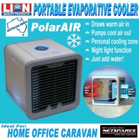 Portable Evaporative Cooler Cold Air Conditioner USB Powered Office Caravan Home