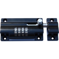 Lion Combination Lock Slide Bolt Secure Door Gate Cupboard Caravan Boat Garage
