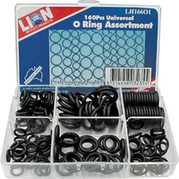 Lion 160 Piece O-Ring Assortment Kit