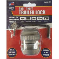 Trailer Cop Anti-Theft Prevention Safety Trailer Coupling Lock 50mm