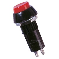 Lion Momentary On Push Button Switch [Colour: Red]