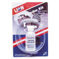 Lion One Man Brake Bleeder Hose Kit DIY Home Workshop