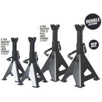 Lion Heavy Duty Ratchet Type Axle Stands