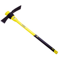 Lion 5lb Mattock - Cutter Style With Fibreglass Handle