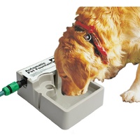 Lion Pet Water Bowl Automatic Drink Fountain Dog Cat Rabbit Bird