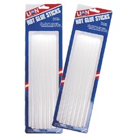 Lion Clear Hot Melt Glue Gun Sticks 10mm 12 Piece