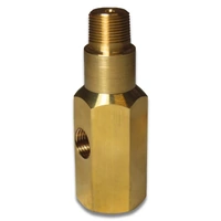 SAAS Gauge T-Piece Sender Brass Adaptor Fits Holden Commodore VZ VE I M14 X 1.5