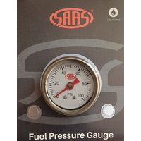 SAAS Fuel Pressure Gauge Liquid Filled