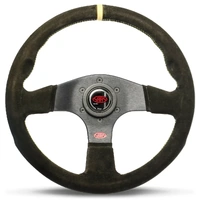 SAAS Corsa Suede Steering Wheel 13" 330mm Made In Italy