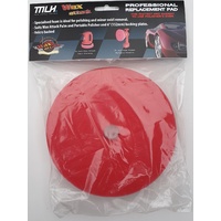 Wax Attack Palm Polisher MLH Red Foam Wax Polish Applicator Pad Car Paint Duco