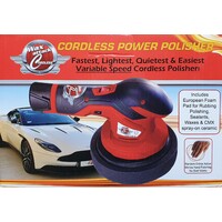 Wax Attack Cordless Polisher Lithium Battery Orbital Action