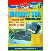 Shevron Window Sox #WS0030 Holden Astra LD Sedan 8/1987-12/1989