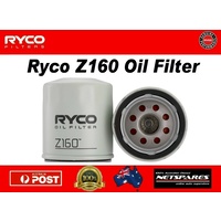 Ryco Z160 Oil Filter Suits Holden Commodore VN VP VR VS VT VX VY VZ V8 Engine