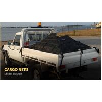 Safeguard Heavy Duty Mesh Cargo Net Cover Fits Trailer Utility Ute Truck Dual Cab Boat