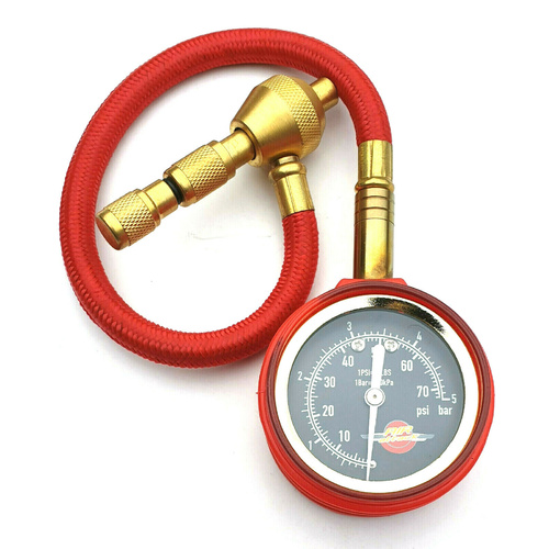 Air Attack Tyre Pressure Deflator With Dial Gauge Dual Scale KPA PSI 4WD 4X4 Off Road