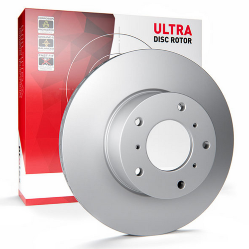 Protex Front Ultra Disc Brake Rotor Fits Mitsubishi Challenger L200 Triton