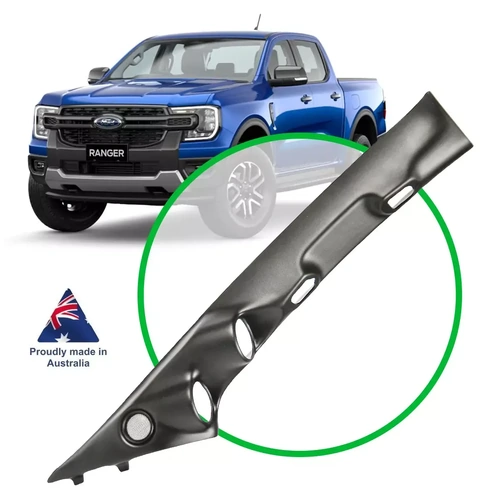 SAAS Gauge Pillar Pod Fits Ford Ranger PY 2022-On Charcoal Finish Tweeter Grille