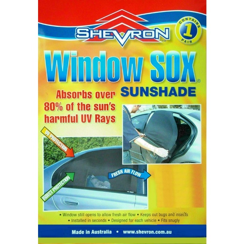 Shevron Window Sox #WS0076 Holden Rodeo TF Dual Cab 7/1988-1/2003